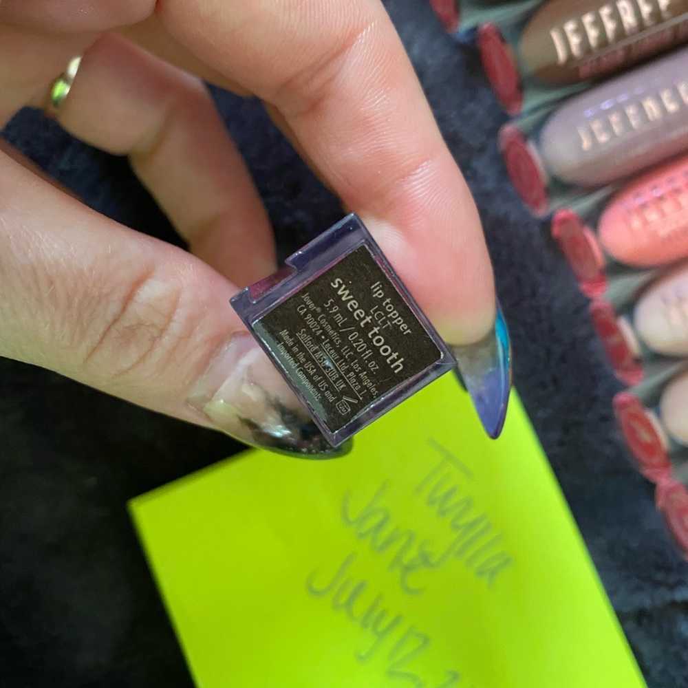 Jeffree Star x jouer lip topper sweet tooth Rare
